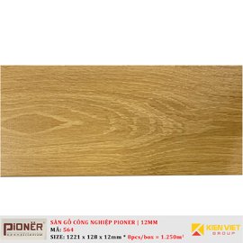 Sàn gỗ công nghiệp Pioner Titanium 564 | 12mm