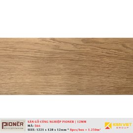 Sàn gỗ công nghiệp Pioner Titanium 566 | 12mm