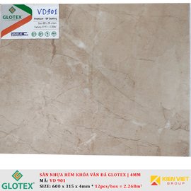 Sàn nhựa hèm khóa vân đá GLOTEX VD901 | 4mm
