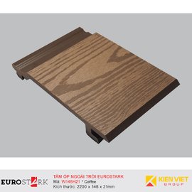 Sàn gỗ ngoài trời ốp tường ngoại thất EuroStark EU-W146H21 Coffee