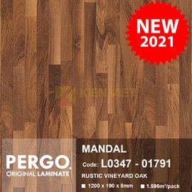 Sàn gỗ Pergo Mandal 01791 | 8mm