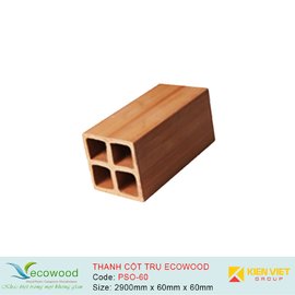 Thanh cột trụ Ecowood PSO-60 | 60x60mm
