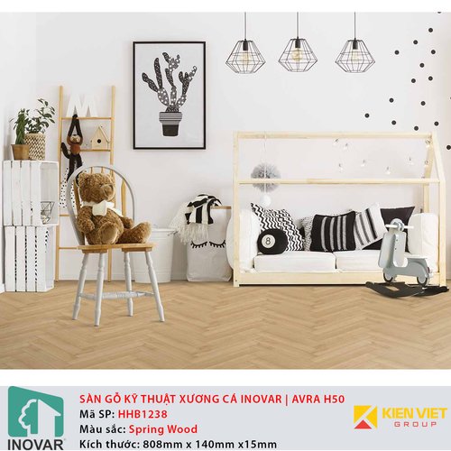 Sàn gỗ kỹ thuật Inovar Engineering HHB1238-TT Avira H50