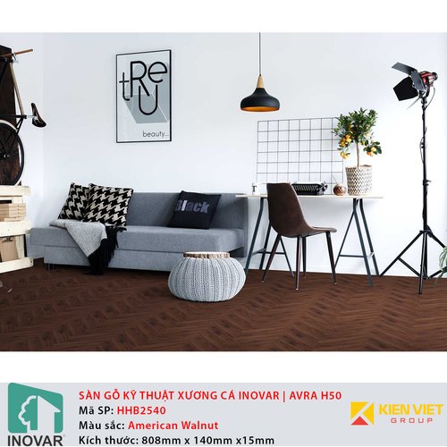 Sàn gỗ kỹ thuật Inovar Engineering HHB2540D-TT Avira H50