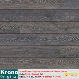 Sàn gỗ Krono Super Natural Classic 5541 Bedrock Oak | 8mm