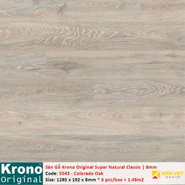 Sàn gỗ Krono Super Natural Classic 5543 Colorado Oak | 8mm