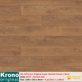 Sàn gỗ Krono Super Natural Classic 8573 Harlech Oak | 8mm