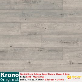 Sàn gỗ Krono Super Natural Classic K392 Atomic Oak | 8mm