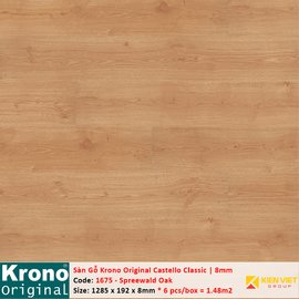 Sàn gỗ Krono Castello Classic 1675 Spreewald Oak | 8mm