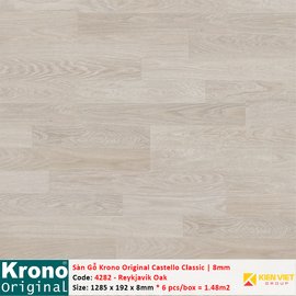 Sàn gỗ Krono Castello Classic 4282 Reykjavik Oak | 8mm