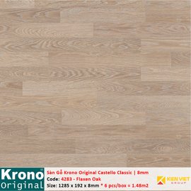 Sàn gỗ Krono Castello Classic 4283 Flaxen Oak | 8mm