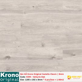 Sàn gỗ Krono Castello Classic K394 Valkyrie Oak | 8mm