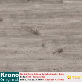 Sàn gỗ Krono Castello Classic K395 Tornado Oak | 8mm
