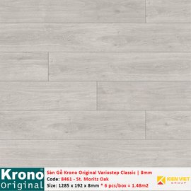 Sàn gỗ Krono Variostep Classic 8461 St. Moritz Oak | 8mm