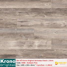 Sàn gỗ Krono Variostep Classic K408 Outback Pine | 8mm