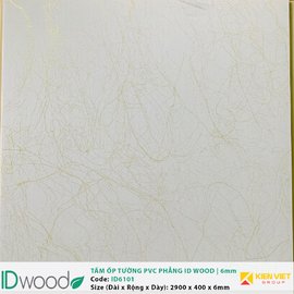 Tấm ốp tường PVC phẳng vân gỗ ID Wood ID 6101 | 6mm