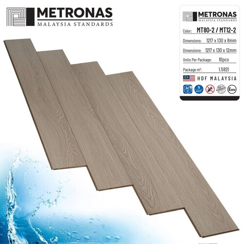 Sàn gỗ Metronas 12mm MT12-2