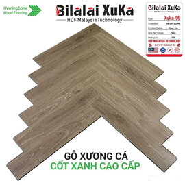 Sàn gỗ xương cá BILALAI XUKA 12mm XUKA99