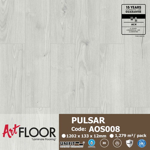 Sàn gỗ ART FLOOR 12mm AOS008