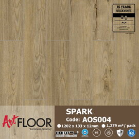 Sàn gỗ ART FLOOR 12mm AOS004