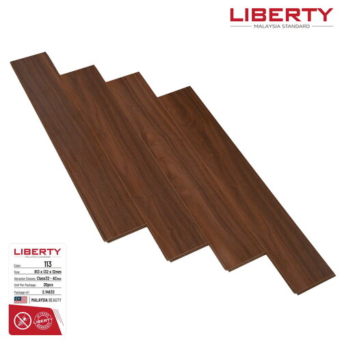 Sàn gỗ công nghiệp Liberty 113 | 12mm 