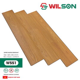 Sàn gỗ công nghiệp Wilson W551 | 8mm