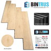 Sàn gỗ Bintrus cốt đen vân sần - BIN33