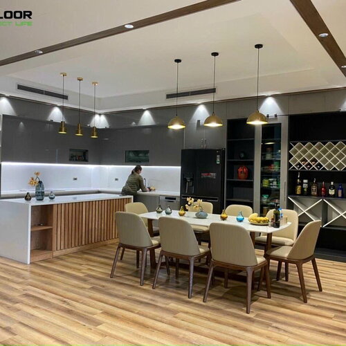 Sàn nhựa hèm khóa SPC Vfloor V405 | 6mm