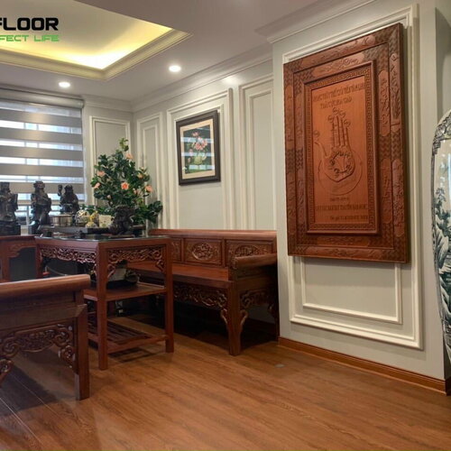 Sàn nhựa hèm khóa SPC Vfloor V603| 7.5mm