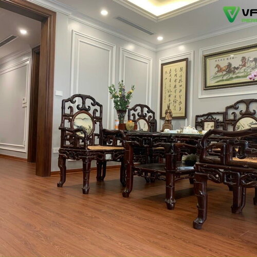 Sàn nhựa hèm khóa SPC Vfloor V603| 7.5mm