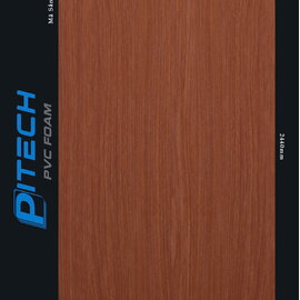 Tấm ốp than tre vân gỗ Pitech PVC08