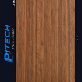 Tấm ốp than tre vân gỗ Pitech PVC10
