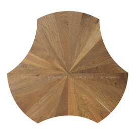 Sàn gỗ hoa văn lá sen - S011