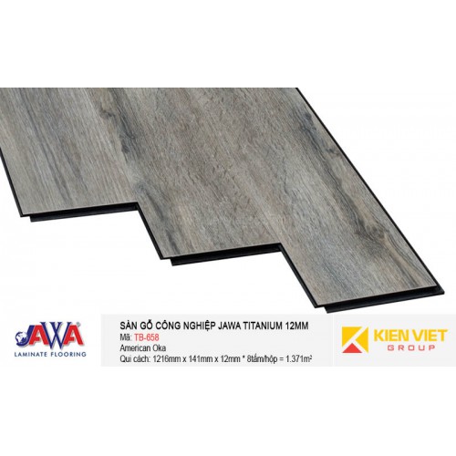 Sàn gỗ Jawa Titanium TB-658 | 12mm