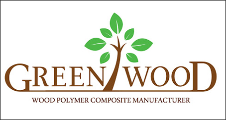 logo gỗ nhựa ngoài trời greenwood