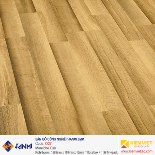 Sàn gỗ Janmi O27 Moreiche Oak | 8mm
