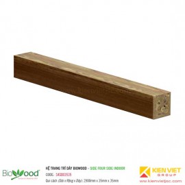 Thanh định hình dày 35x35mm Biowood S4SO03535