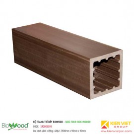 Thanh định hình dày 90x90mm Biowood S4SO09090