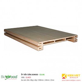 Gỗ ốp trần, tường 140x25mm Biowood CL14025