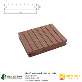 Sàn gỗ đặc Việt Pháp SGD01-DG - 22x140mm