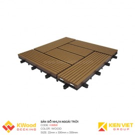 Vỉ gỗ nhựa hình bán nguyệt KV6W - Wood