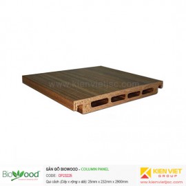 Thanh ốp cột 232x25mm Biowood CP23225