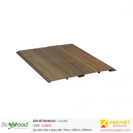 Gỗ ốp trần, tường 248x10mm Biowood CL24810