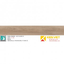 Sàn gỗ Inovar  Famili Range FV708 Sakura | 7.5mm