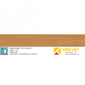 Sàn gỗ Inovar Famili Range FV889 Grand Teak | 7.5mm