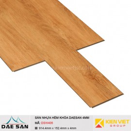 Sàn nhựa hèm khoá Daesan DSW405 | 4mm