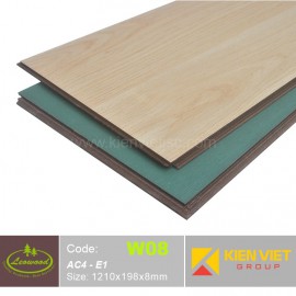 Sàn gỗ công nghiệp Thái lan Leowood W08 AC4 | 8mm