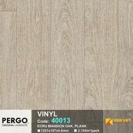 Sàn nhựa hèm khoá Pergo 40013 | 4.5mm