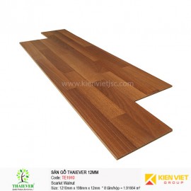 Sàn gỗ công nghiệp Thaiever TE1910 Scarlet Walnut | 12mm