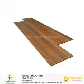 Sàn gỗ công nghiệp Thaiever TE1926 Brazilian Teak | 12mm